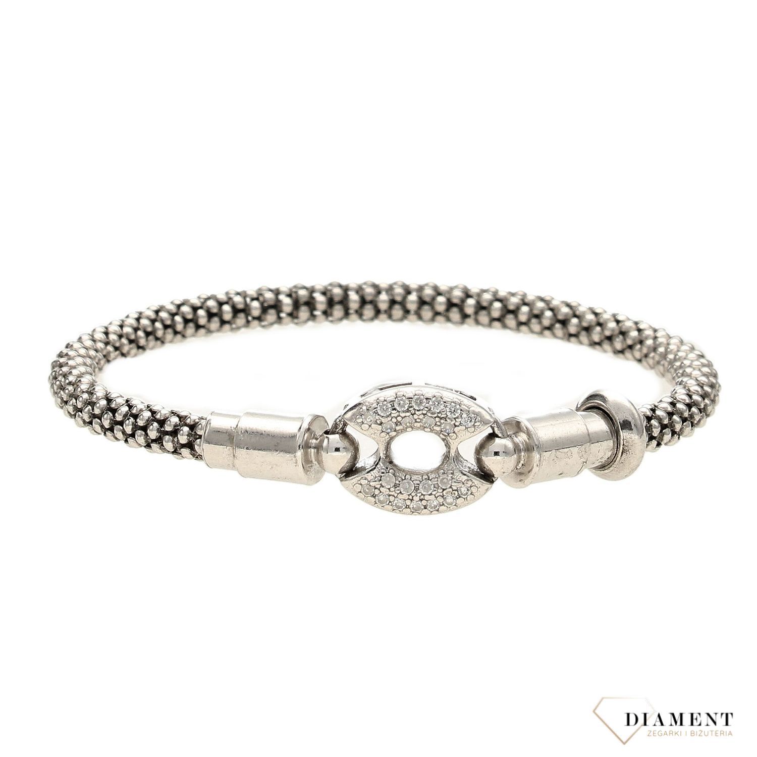 Srebrna bransoletka Fope z elementem ozdobnym  (1).jpg